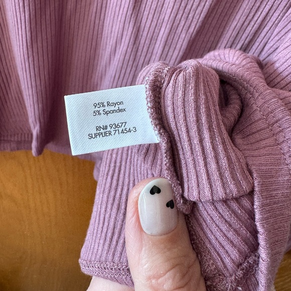 STYLUS Pink Long Sleeve Relaxed top - Picture 4 of 5